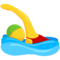 Person Swimming emoji on Messenger